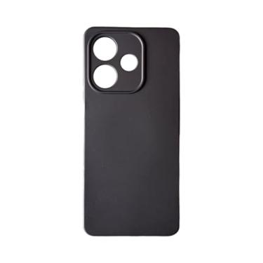 Imagem de Capa Aveludada Para Oppo A5 Capinha Protetora Colorida (Preto)