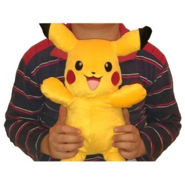 Imagem de Pelúcia Pikachu Boneco Pokémon Macio para Colecionadores e Fãs Present