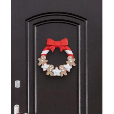 Imagem de Doorlicious – Guirlanda Natalina em Impressão 3D (21 cm) – Decor Natal Criativa e Artesanal