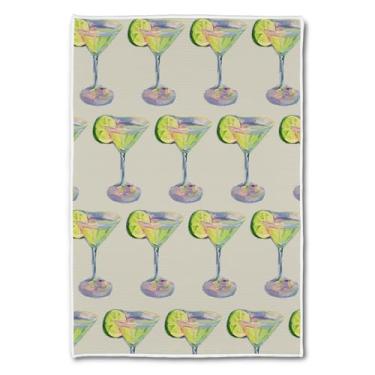 Imagem de Elefeltclave Toalhas de cozinha para amantes de coquetéis Martini, presentes de martini para mulheres, toalhas de chá para cozinha, bar, carrinho, decoração de pub, toalhas de mão decorativas para