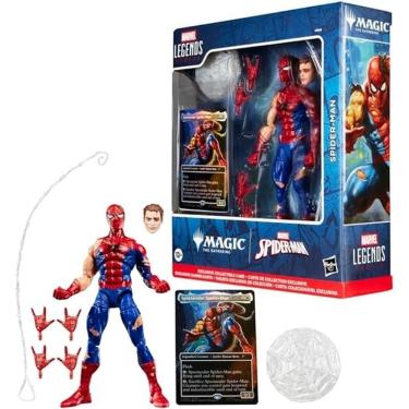 Imagem de SpiderMan Deluxe Marvel Legends Series 15 Cm Articulado – Spider-Man Magic The Gathering - Hasbro
