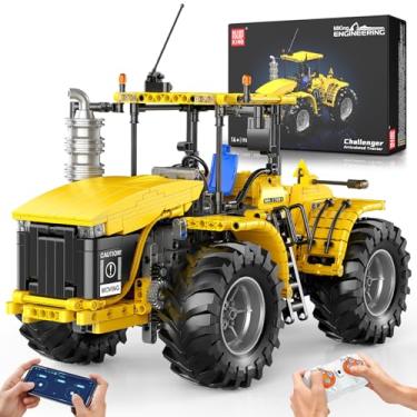 Imagem de Mould King 17081 RC Technik Tractor Building Sets, MOC Semi Construction Vehicles Farm Sets for Adults, 1401 Pieces Remote Control Tractor Model Kits Gift for Age 14+/Adult Collections Enthusiasts