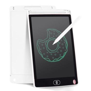 Imagem de Tablet Lousa Mágica Educativa Menino Menina Portátil Branco - TOYS 2U