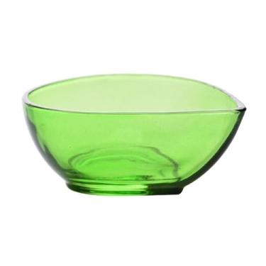 Imagem de caixa de lanches Tigela de vidro transparente para cozinha, ideal para armazenar aperitivos, molhos, sobremesas e outras guloseimas