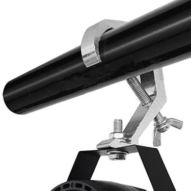 Imagem de ZAWELIYO Braçadeira de Luz de Palco Resistente para Holofote Luz Principal Móvel 4 Peças, Kit de Gancho de Alumínio Dj Bar Club Evento Teatro