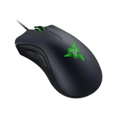 Imagem de Mouse Gamer Razer Deathadder Essential, Com Fio, 6400 DPI, 5 Botões, Preto