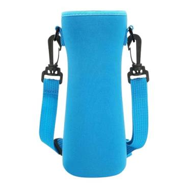 Imagem de Suporte para garrafa de neoprene, capa para garrafa de água de neoprene,Saco porta-garrafa de água - Refrigerador de de isolado em protable, suporte de isolado, porta-sac