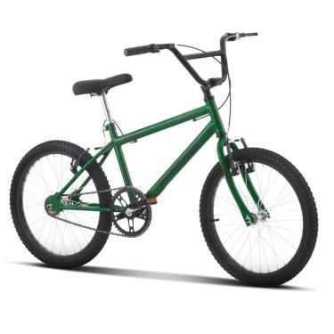 Imagem de Bicicleta de Passeio Ultra Bikes Esporte Aro 20 Reforçada Freio V-Brake Infantil Juvenil Verde Oliva Fosco
