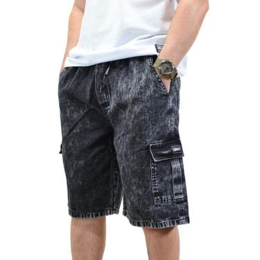 Imagem de Bermuda Brack Jeans Cargo Estonada-Masculino