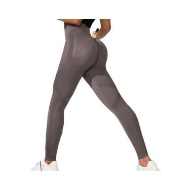 Imagem de Leggings De Yoga Sem Costura Para Mulheres, Roupas De Fitness Para Tre