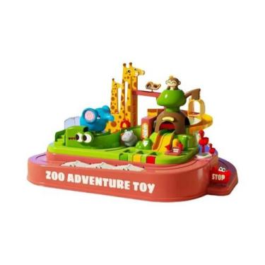 Imagem de Jogo De Tabuleiro Educativo De Aventura De Corrida De Toupeira Magnéti