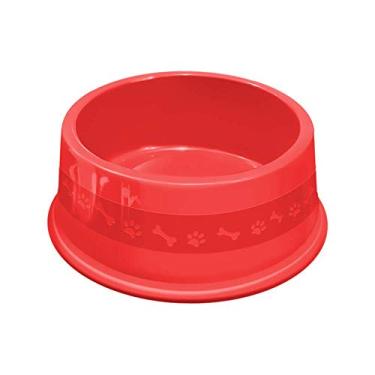 Imagem de Furacão Pet Comedouro Plástica N.4 1900Ml Vermelho Para Cães