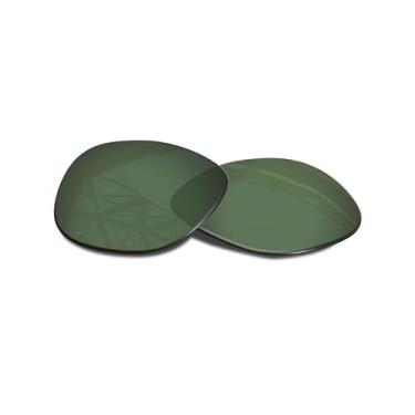 Imagem de SmartVLT Lentes de reposição verde-cinza para óculos inteligentes Ray-Ban Meta Wayfarer RW4008 e Gen 2 RW4012 (53 mm), transição, proteção UV