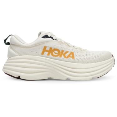 Imagem de HOKA Bondi 8 Max Tênis masculino acolchoado, Alabastro de leite de aveia, 42