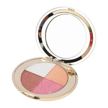 Imagem de HURRISE Paleta de Blush para Sombras Iluminadoras, Pós Macios e Finamente Moídos para Mistura Perfeita, Cores Versáteis de Baixa Saturação para Dia e Noite, Com Textura Creme, Paleta