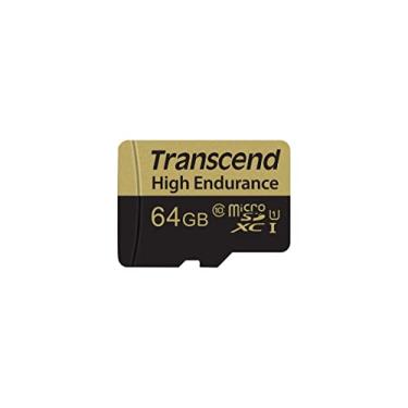 Imagem de Transcend Cartão microSD de alta resistência de 16 GB com adaptador (TS16GUSDHC10V)