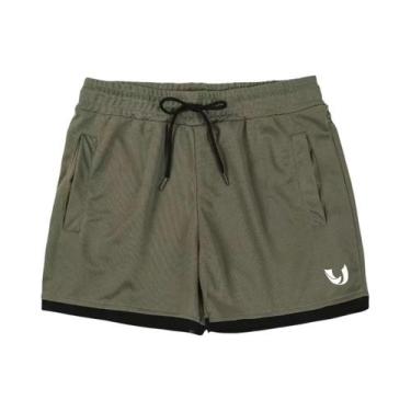 Imagem de Bermuda Esportiva Masculina De Secagem Rápida Em Malha 2025 Verão Slim