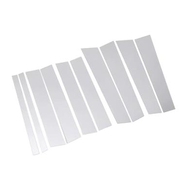 Imagem de Cryfokt Tampa do Poste do Pilar Superfície Espelhada Cromada Substituição Dos Postes Pilar para Benz GL-Class X164 2007-2012 Conjunto Luxuoso e Protetor de Janela e Porta Carro para um Visual de