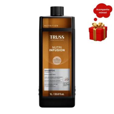 Imagem de Truss Refil Shampoo Nutri Infusion Revitaliza Cabelos 1L