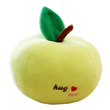 Imagem de RYZGOJV Lovely Plush Stuffed Toy Home Sofa Home Throw Pillow, Green Apple
