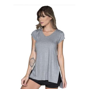 Imagem de Blusa Ju Fitness Sobre Legging Lisa Bella Fiore Tapa Bumbum Roupa Para Academia Treino Moda Feminina-Feminino