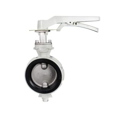 Imagem de Válvula borboleta de liga de alumínio com alça (G-16LEBD DN80)