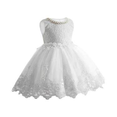 Imagem de Vestido De Festa Formal Para Meninas Com Pérolas Bordadas, Vestido De 