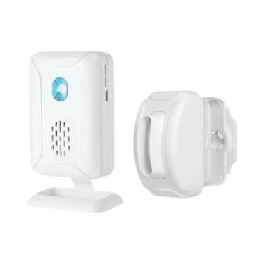 Imagem de Campainha Sem Fio Com Sensor De Movimento E Luz Noturna, 36 Toques De 