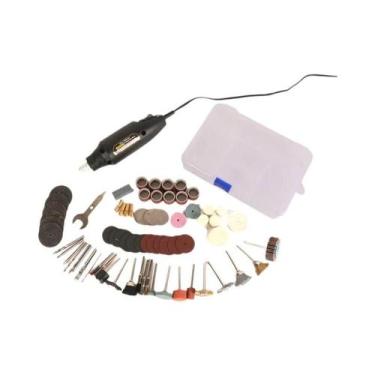 Imagem de Mini Furadeira Elétrica Gravadora 220V Ferramenta Dremel Com Acessório