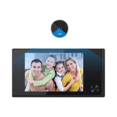 Imagem de Visualizador Digital De Porta Com Olho Mágico De 3,5 Polegadas HD 120 