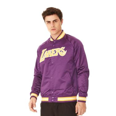 Imagem de Jaqueta Mitchell & Ness Jersey Lightweight Los Angeles Lakers Masculino-Masculino