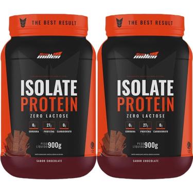 Imagem de Kit 2X Isolate Protein - 900g Chocolate - New Millen-Masculino