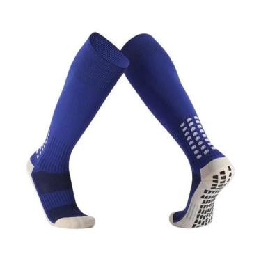 Imagem de Meias De Futebol Masculinas Longas Antiderrapantes Profissionais Para 