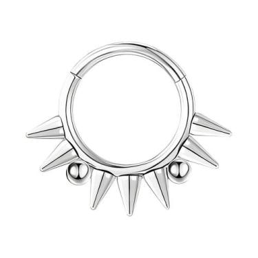 Imagem de Piercing De Aço Inoxidável Em Formato De Coração Para Orelha (Tragus, 