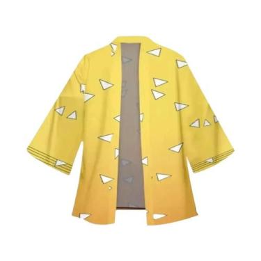 Imagem de Cosplay De Anime Japonês Para Homens E Mulheres: Kimono Tanjiro Nezuko