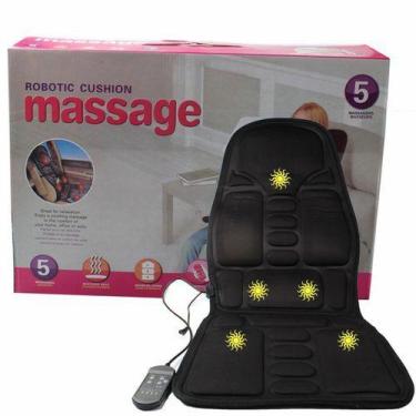 Imagem de Almofada para massagem motorizada de corpo inteiro Almofada de alívio 