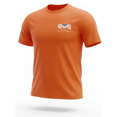 Imagem de Camiseta Quq 100% Poliamida Proteção Uv Treinos E Corte Slim-Unissex