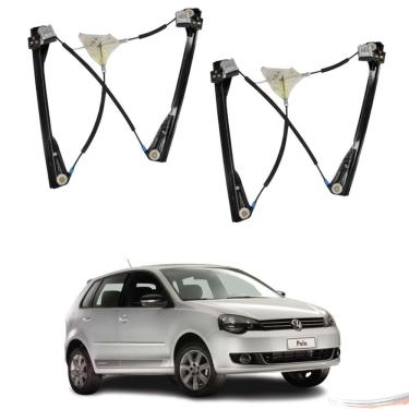 Imagem de Par Máquina Vidro Elétr Diant S- Motor Original Polo Após 02