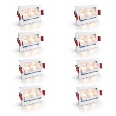 Imagem de 8 Mini Spot Foco Móvel Downlight Embutir Led Micro Luz09