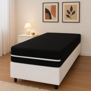 Imagem de Capa Para Colchão Solteiro Com Zíper Malha Gel Várias Cores - ANNY SHO