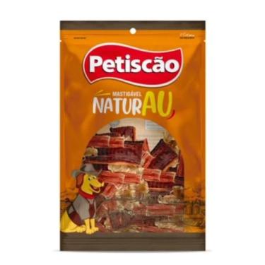 Imagem de Pacote mordedor natural mix pontas naturais 500g petiscao - petiscão