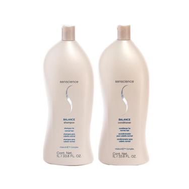 Imagem de Kit Senscience Balance - Shampoo 1000ml e Condicionador 1000ml-Unissex