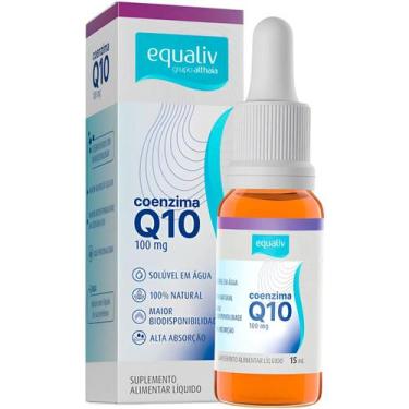 Imagem de Coenzima Q10 100mg Em Gotas Sem Sabor (15ml) - Equaliv