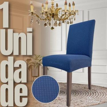 Imagem de Coreana - Capa de Cadeira Linha Gold - Azul - OK Darling