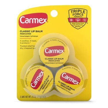 Imagem de Carmex LipBalm Jar -Tradicional SPF 15 (kit com 3)