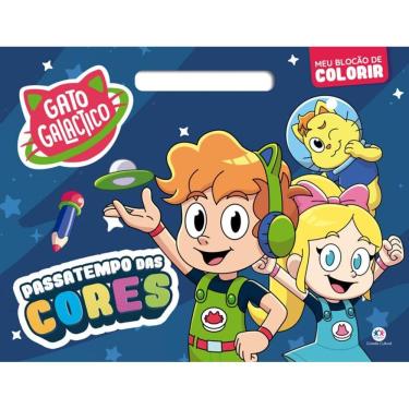 Imagem de Gato Galactico - Passatempo das cores