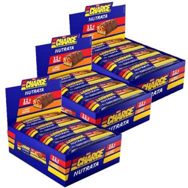 Imagem de 3x Barra de Proteína Charge Protein - Nestlé Nutrata 12 un.