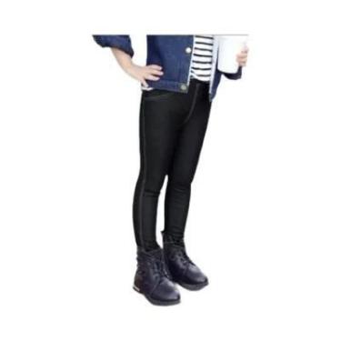 Imagem de Calças Jeans Grossas De Inverno Para Meninas, Estilo Coreano, Roupas P