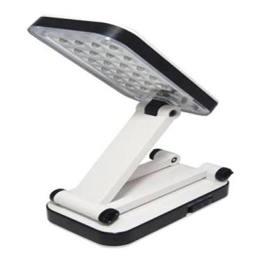 Imagem de Luminária De Mesa Articulável 24 Leds Dp Led 666 Branca - Lhled5S, Plá