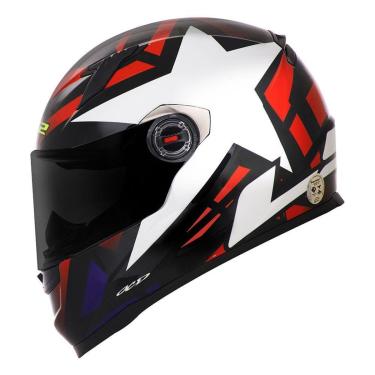 Imagem de CAPACETE LS2 CLASSIC FF358 STARWAR VERMELHO-Unissex
